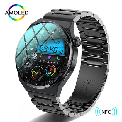 GT3 Pro Fitness Tracker AMOLED Smart Watch