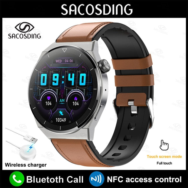 GT3 Pro Fitness Tracker AMOLED Smart Watch